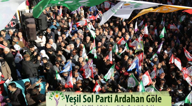 Yeşil Sol Parti Göle ilçe Teşkilat Başkanlığı Açıldı Yeşil Sol Parti Ardahan Göle ilçe Teşkilat Başkanlığı