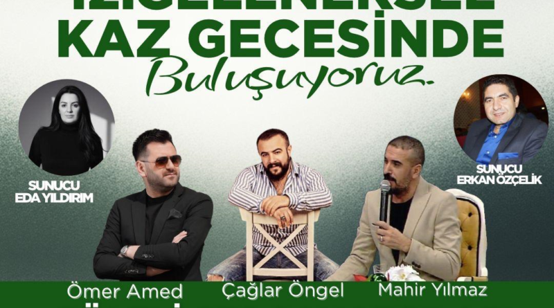 İstanbul Göle Derneğin Düzenlediği 12. Geleneksel Kaz Gecesine Tüm Hemşerlerimiz Davetlidir